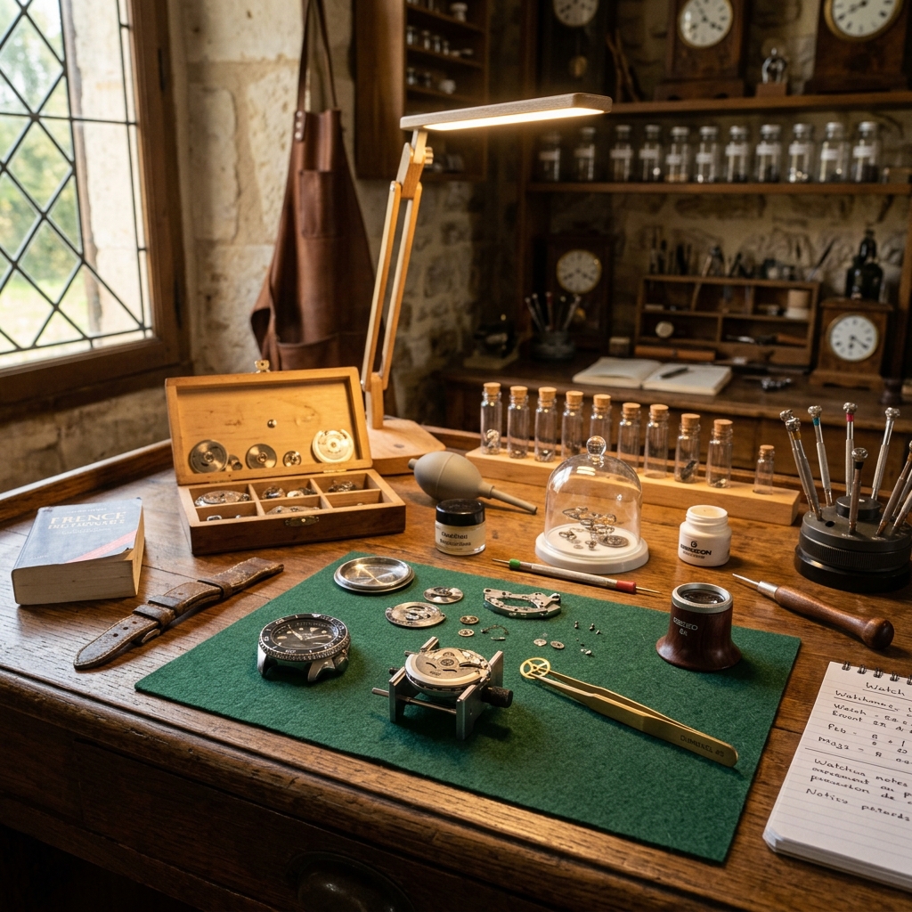 Atelier horloger LS Watch en France